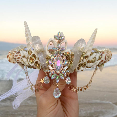 Custom Made thin Mermaid Crown